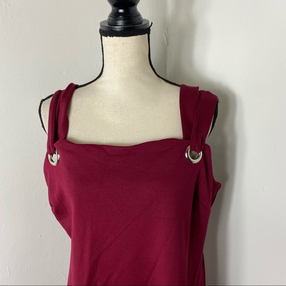 NWT The Vanity Room Burgundy Dress XL - Picture 2 of 4